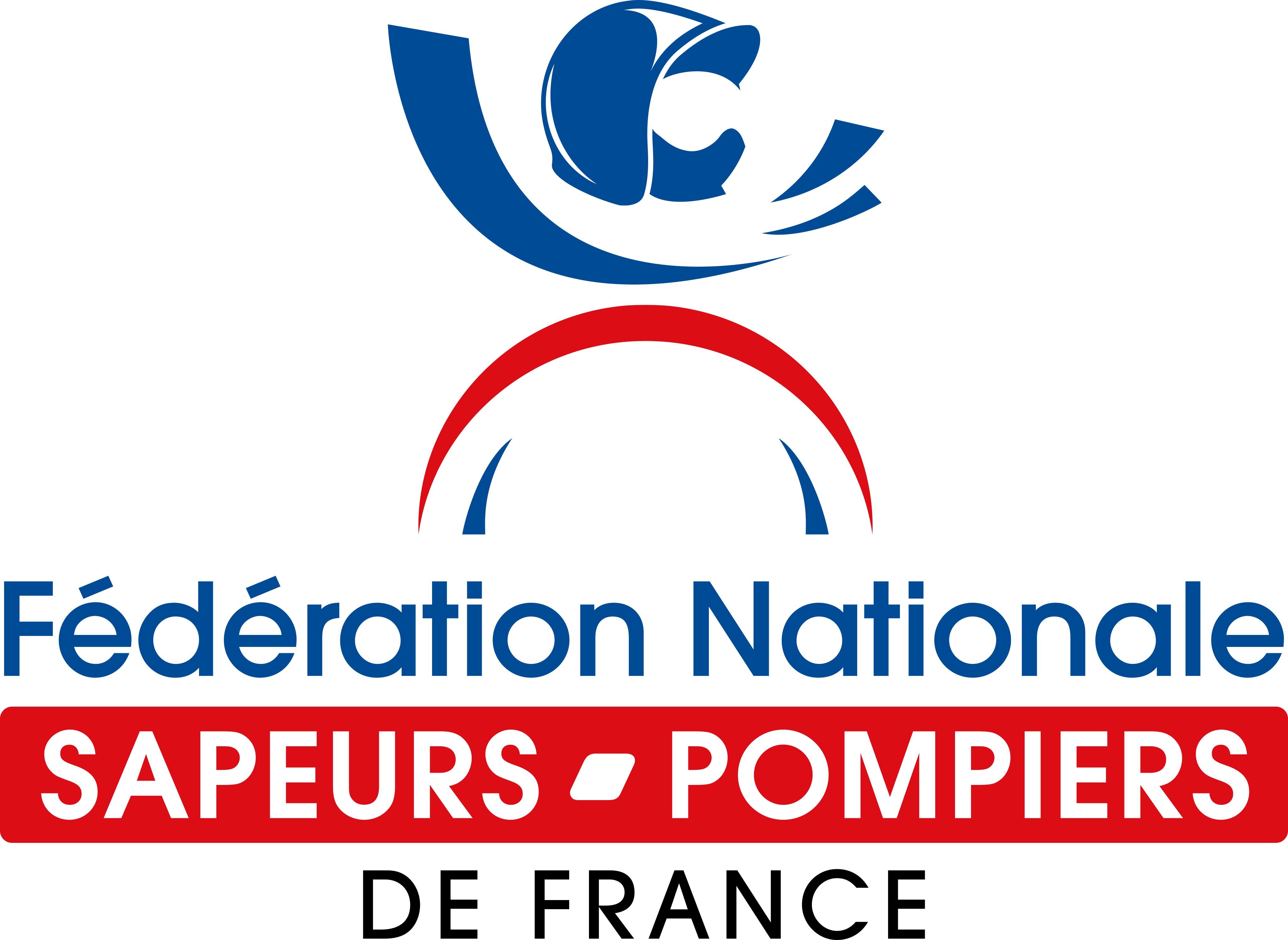 Fédération Nationale des Sapeurs-Pompiers de France logo